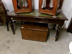 A mahogany library table