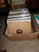 A quantity of LP records including Rolling Stone,