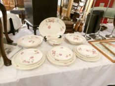 22 pieces of Johnson Bros dinner ware