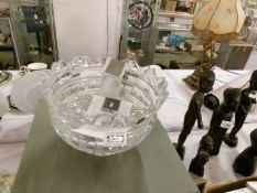 A superb Waterford crystal Kings/Wedding bowl by Billy Briggs
