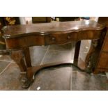 A Victorian console table