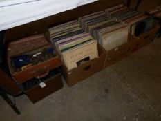 3 boxes of mainly LP classical records