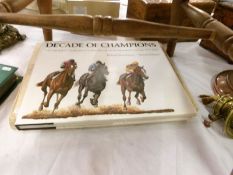 A book on horse racing entitled 'Decade of Champions'