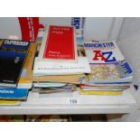 A collection of ordnance survey maps, A-Z's,