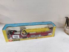 A boxed Corgi Major 1143 American La Framce Aereal rescue truck fire engine