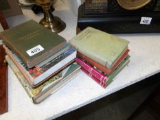 A quantity of old books including nature