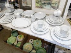 Approximately 40 pieces of tea and dinner ware