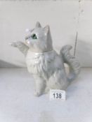 A Beswick cat teapot