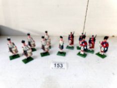 11 William Grant and Sons model  soldiers