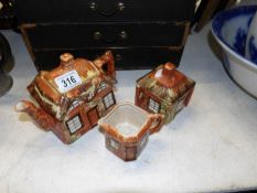3 pieces of Price's cottage ware