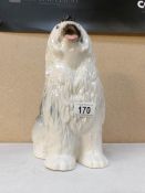 A large Beswick Old English Sheepdog