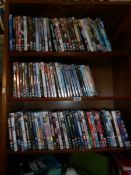 In excess of 100 DVD's including Star Wars, Harry Potter,