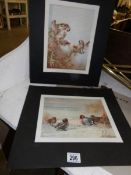 3 Thorburn bird prints publishes 1916/17