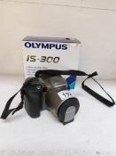 An Olympus IS300 camera
