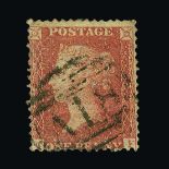 Antigua : (SG Z6a) 1858-60 GB 1d rose-red (SG40), with RARE A18 postmark of English Harbour, stamp