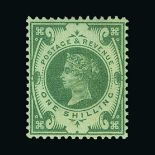 Great Britain - QV (surface printed) : (SG 197/211) 1887-92 Jubilee ½d vermilion, 2½d, 3d, 4d, 4½d &