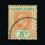 Cayman Islands : (SG 13-16) 1907 MCA set(4) v.f.u. Cat £500 (image available) [US1]