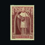 Belgium : (SG 609-17) 1932 Cardinal Mercier Fund set, fresh l.m.m.(9) Cat £600 (image available) [