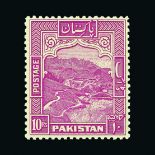 Pakistan : (SG 24-43b) 1948-57 pictorial set to 15r complete for all perfs, l.m.m. (32) Cat £556 (