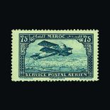 France - Colonies - Morocco : 1911-55 Substantial fresh mm collection on leaves inc SG 28-56 (less