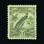 New Guinea : (SG 150-62) 1931 KGV  10th Anniv. Set to £1, fresh l.m.m. One short perf. at upper-