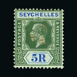 Seychelles : 1890-1928 A small collection with a few QV mint vals to 6c on 8c; a couple of KE7 &