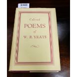 Book: Collected Poems of WB Yeats. 1967