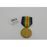 First World War Victory Medal stamped “The Great War for Civilisation 1914 – 1919”, awarded to E G