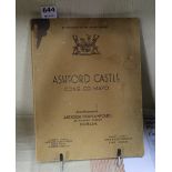 Ashford Castle, Cong, Co. Mayo – Auction Catalogue May 1939, Auctioneers Jackson Stops & McCabe,
