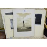 6 mounted black and white photographs, some exhibited incl Polar Society 1946, “Third-Floor