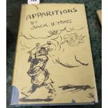 Book: Jack B Yeats. Apparitions. 1933. 1st edition in illustrated dust jacket.