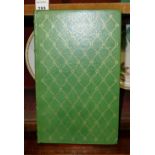 Book: W.Y Tindall. The Poems of W.B.Yeats. 1976. Rare copy in full green calf with gilt edges.