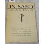 Book: Jack B. Yeats. In Sand. Dolmen Press. 1964. 1st edition in dust jacket.