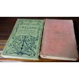 Book:  John O'Mahony. The Sunny Side of Ireland. C. 1895. Maps and Plates. and Murrays Hand Book for