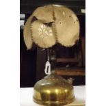 19th. C. brass C Q Quick Lite lamp with