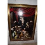 Oil on Board Caravaggio The Madonna of t