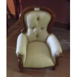 Miniature child's armchair. {  53 cm Hig