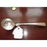 Provincial Irish silver ladle. Hallmarke