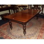 Victorian mahogany dining room table rai