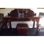 Very fine William IV. mahogany server th