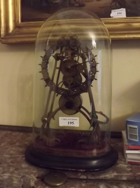 Victorian skeleton clock the single fuse