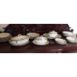 Forty four piece Royal Doulton Countess