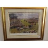 Peter Curling Print Royal Ascot At York