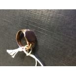 9ct. Rose gold gent's signet ring. Size