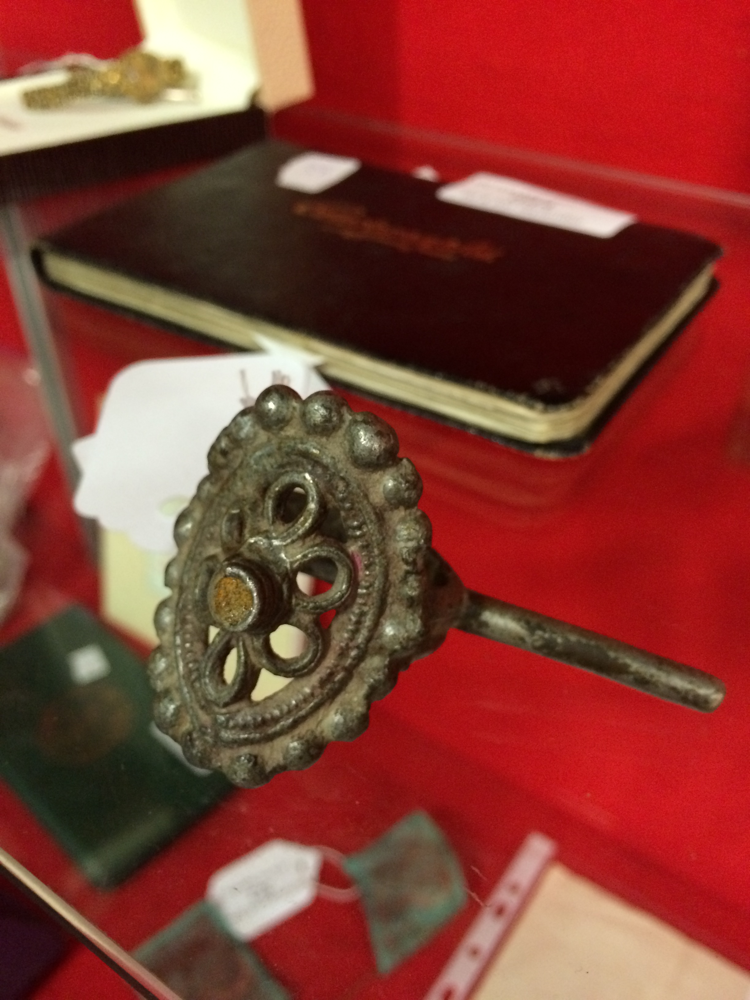 Medieval money lender's ring.