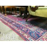 Wool carpet square. { 293cm L X 193cm W