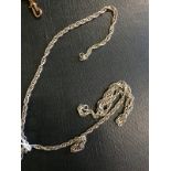 Sterling silver chain. 15 gram.