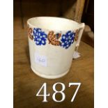 19th. C. Spongeware mug.