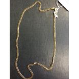 9ct. Gold necklace. 13 gram.