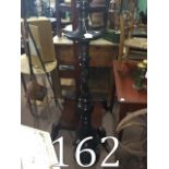 Bronze Oriental standard lamp stand deco